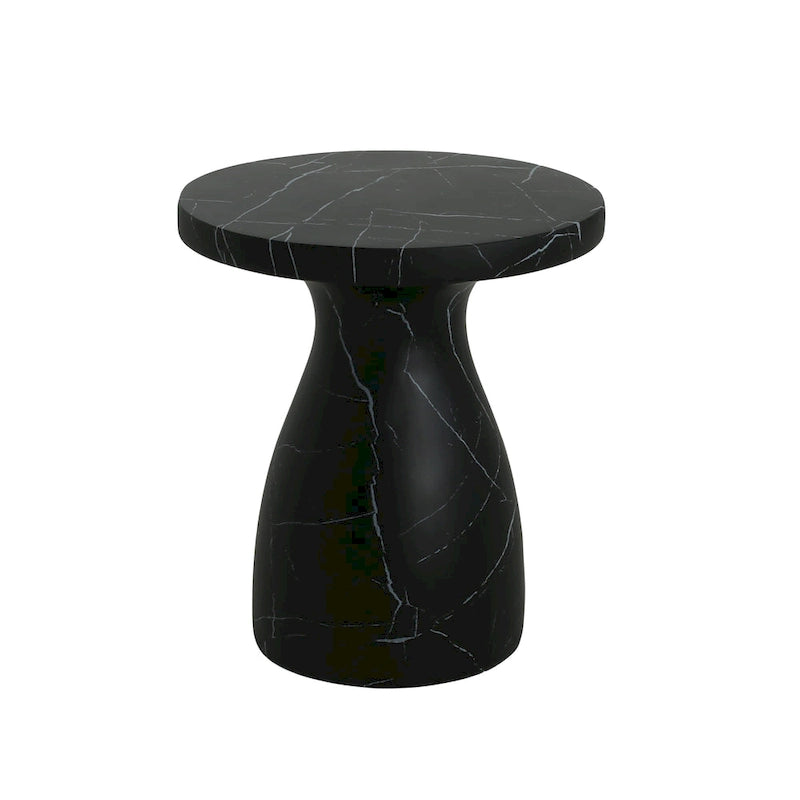 Christopher Knight Home - Table d'appoint Emilia d'extérieur en MGO et Travertin