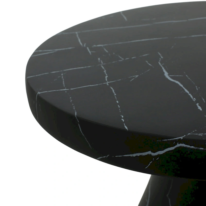 Christopher Knight Home - Table d'appoint Emilia d'extérieur en MGO et Travertin