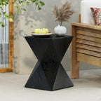Table d'appoint carrée Moore Outdoor Modern en MGO par Christopher Knight Home - 14.00L x 14.00l x 18.00H