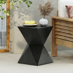 Table d'appoint carrée Moore Outdoor Modern en MGO par Christopher Knight Home - 14.00L x 14.00l x 18.00H