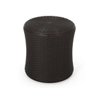 Table d'appoint de rangement en osier Simone par GDFStudio - 19L x 19P x 21H
