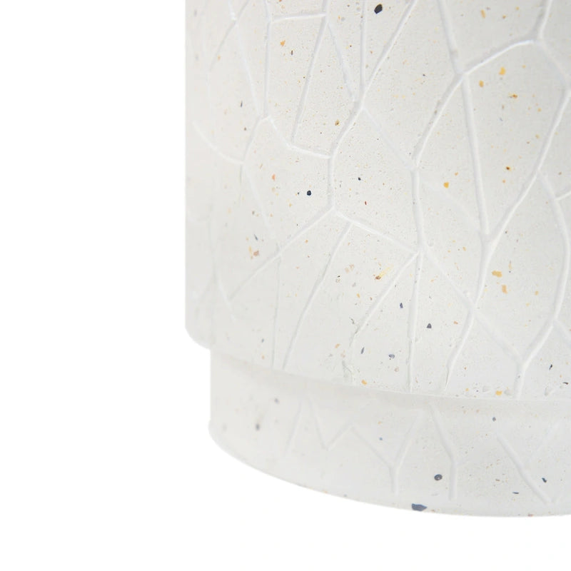 Christopher Knight Home - Table d'appoint d'extérieur robuste Ashton avec motif texturé en terrazzo complexe