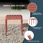 Table d'appoint d'extérieur carrée Frond and Form (lot de 2)