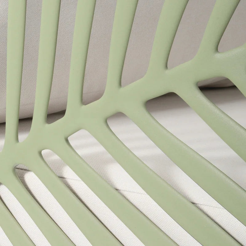 Chaise sans accoudoirs avec coussins Frond and Form Patio Deep Seating