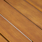 Christopher Knight Home - Ensemble fauteuil club et table d'extérieur Ian en bois d'acacia