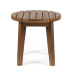 Christopher Knight Home - Ensemble fauteuil club et table d'extérieur Ian en bois d'acacia