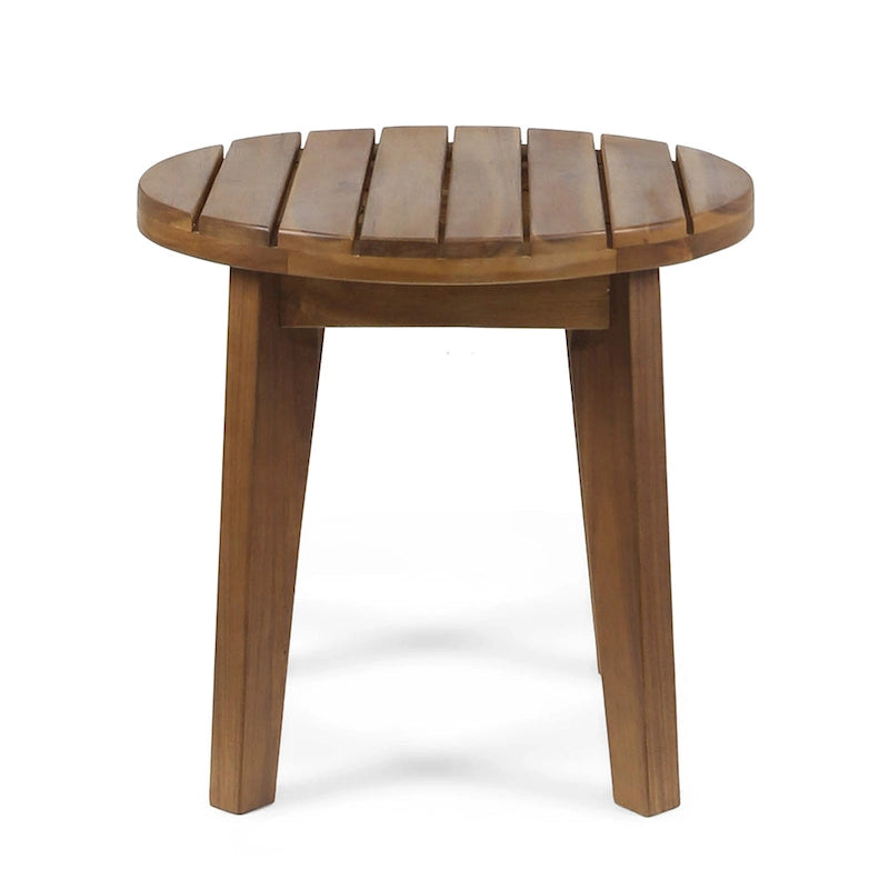 Christopher Knight Home - Ensemble fauteuil club et table d'extérieur Ian en bois d'acacia
