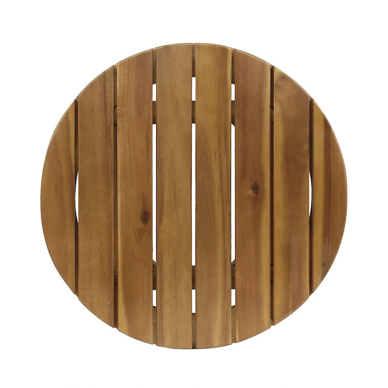 Christopher Knight Home - Ensemble fauteuil club et table d'extérieur Ian en bois d'acacia