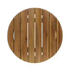 Christopher Knight Home - Ensemble fauteuil club et table d'extérieur Ian en bois d'acacia