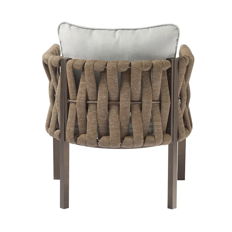 Christopher Knight Home - Fauteuil de patio en tissu Ethan (lot de 2)