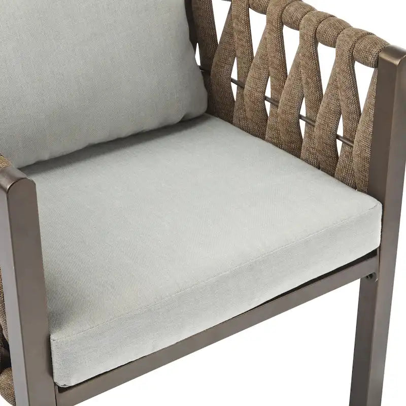 Christopher Knight Home - Fauteuil de patio en tissu Ethan (lot de 2)
