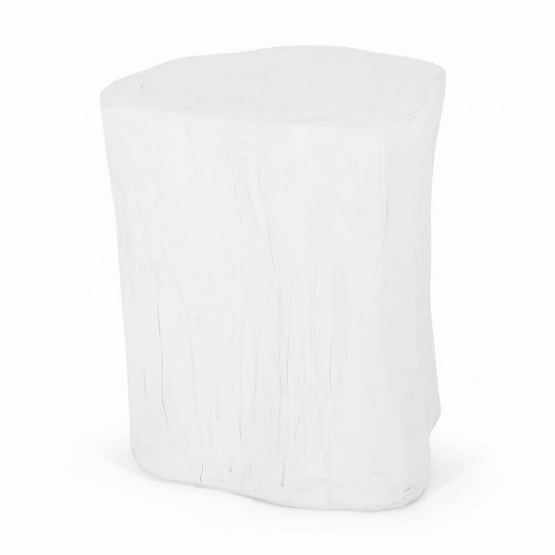 Table d'appoint en béton léger pour l'extérieur