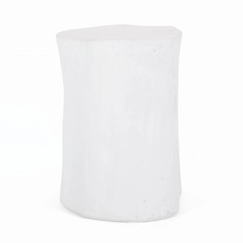 Table d'appoint en béton léger pour l'extérieur