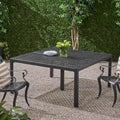 Outdoor Modern Aluminum Dining Table