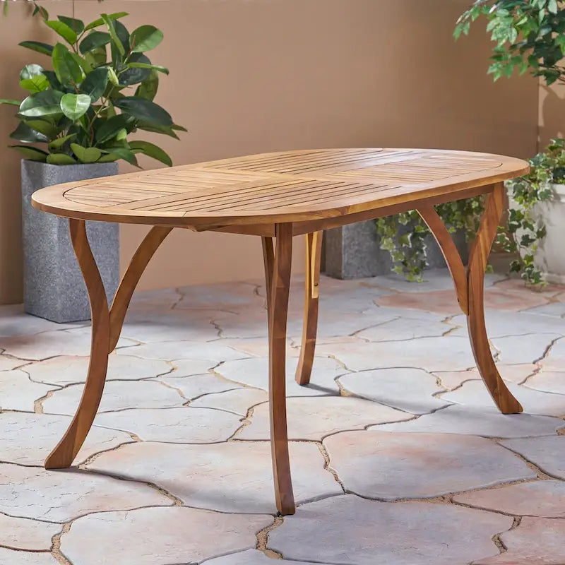 Table à manger 70 en bois d'acacia