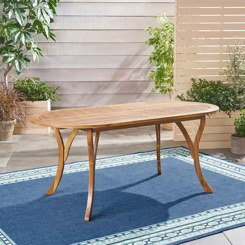 Table à manger 70 en bois d'acacia