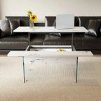 43.3-inch Coffee Table with Height-Adjustment Function