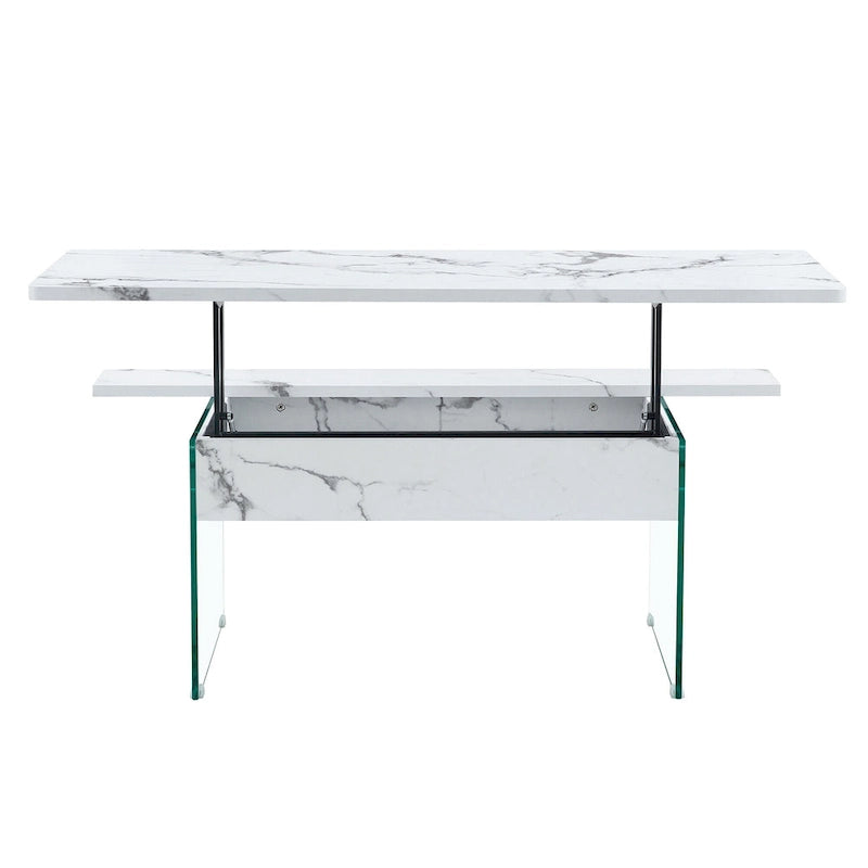 Table basse de 43,3 pouces avec fonction de réglage de la hauteur
