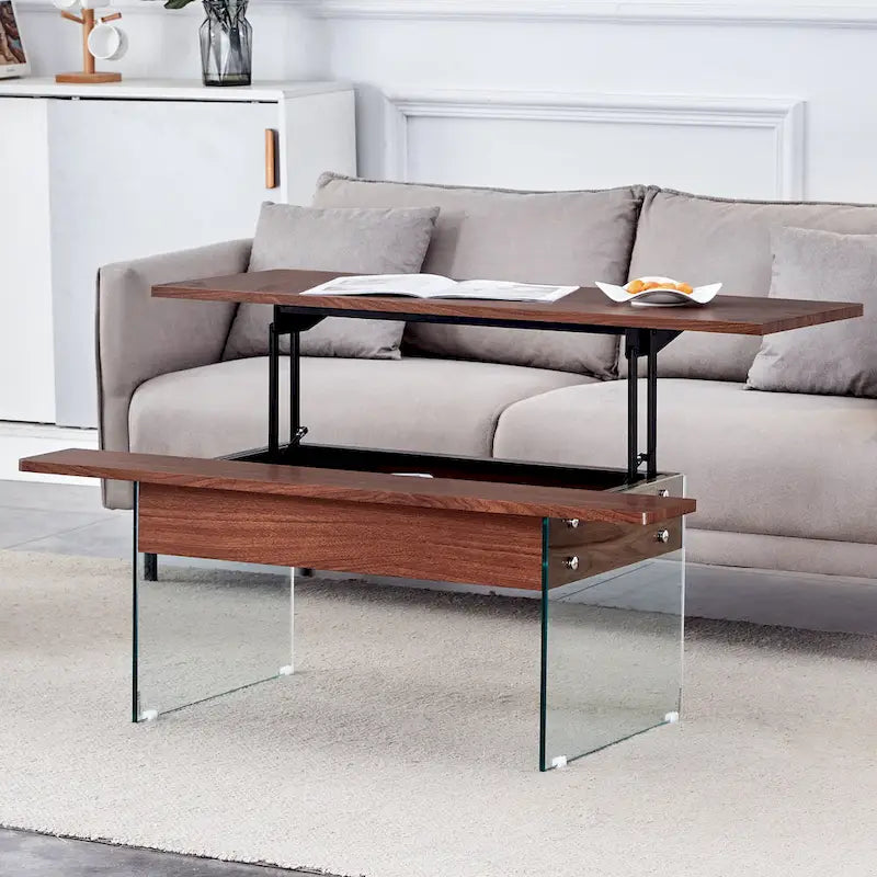 Table basse de 43,3 pouces avec fonction de réglage de la hauteur