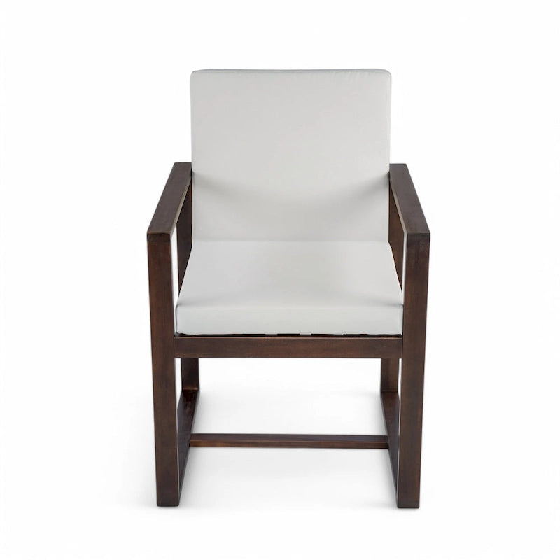 Ensemble de salle à manger d'extérieur pour patio avec table et chaises et coussins amovibles