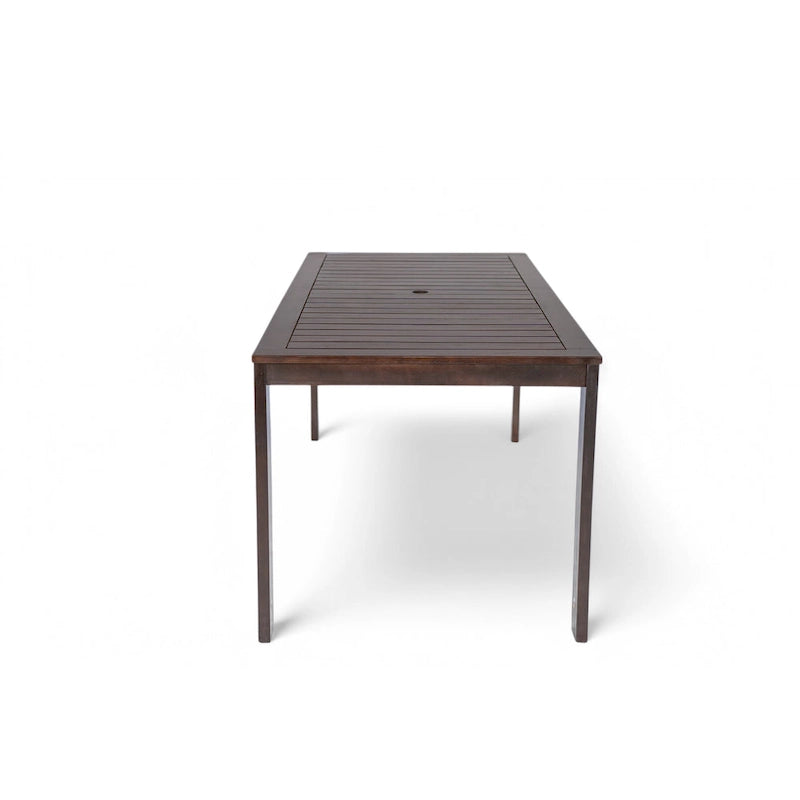 Ensemble de salle à manger d'extérieur pour patio avec table et chaises et coussins amovibles