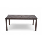 Ensemble de salle à manger d'extérieur pour patio avec table et chaises et coussins amovibles