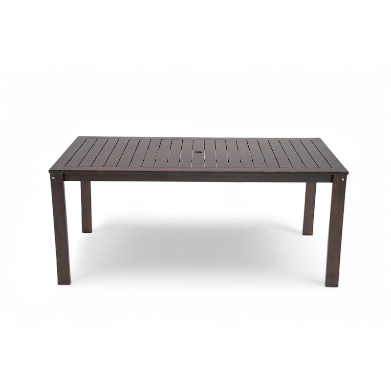 Ensemble de salle à manger d'extérieur pour patio avec table et chaises et coussins amovibles