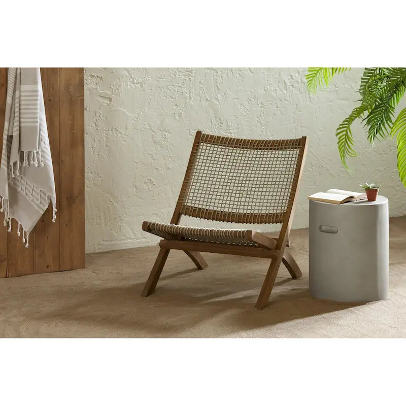 Table d'appoint d'extérieur cylindrique Amalfi South Shore