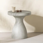 South Shore Amalfi Outdoor Pedestal Side Table