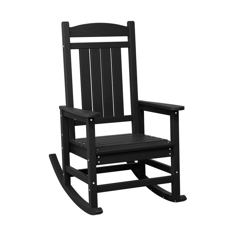 Fauteuil à bascule haut de gamme surdimensionné en plastique, stable et doux