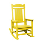 Fauteuil à bascule haut de gamme surdimensionné en plastique, stable et doux