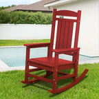 Fauteuil à bascule haut de gamme surdimensionné en plastique, stable et doux