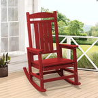 Fauteuil à bascule haut de gamme surdimensionné en plastique, stable et doux