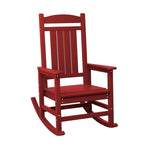 Fauteuil à bascule haut de gamme surdimensionné en plastique, stable et doux