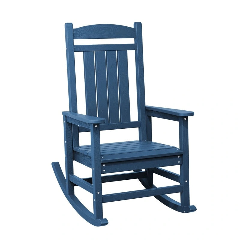 Fauteuil à bascule haut de gamme surdimensionné en plastique, stable et doux