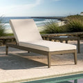 Bain de soleil en teck Northlake pour patio/extérieur