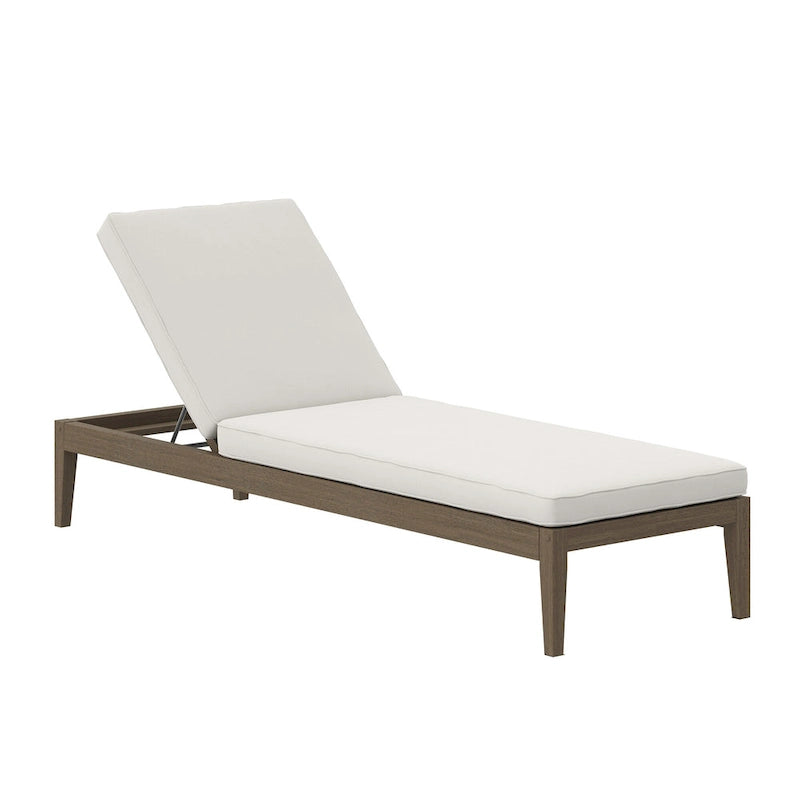 Bain de soleil en teck Northlake pour patio/extérieur