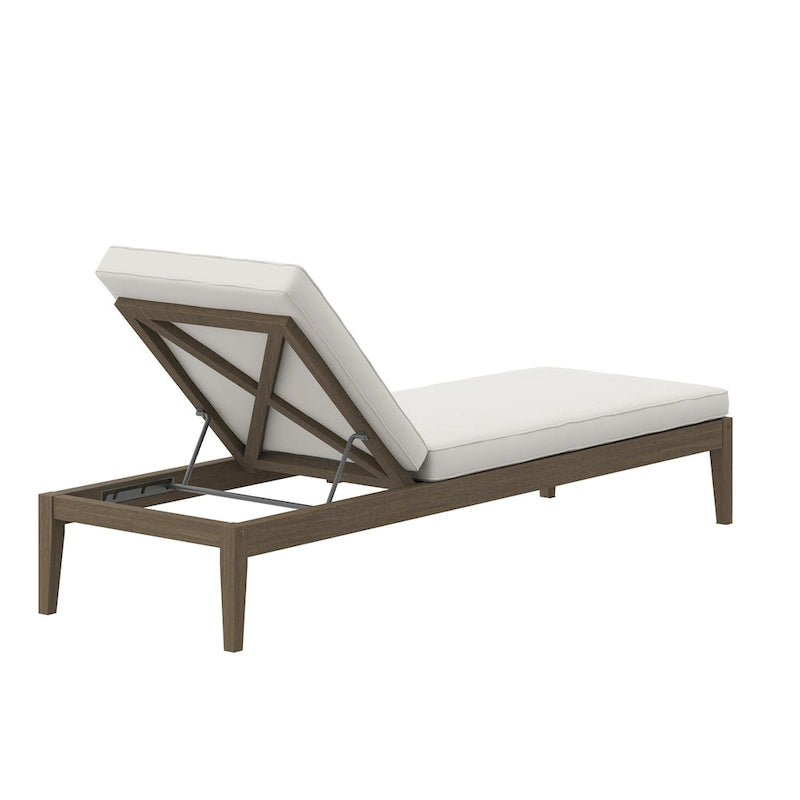 Bain de soleil en teck Northlake pour patio/extérieur