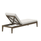Bain de soleil en teck Northlake pour patio/extérieur