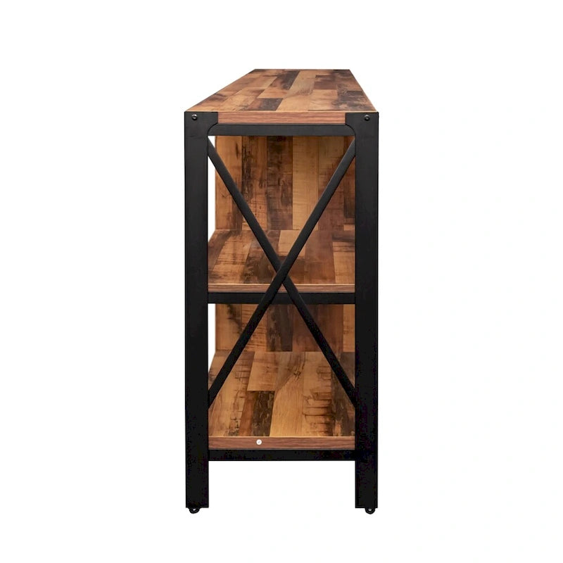 Meuble TV pour salon, meuble TV industriel pour chambre à coucher