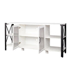 Meuble TV pour salon, meuble TV industriel pour chambre à coucher