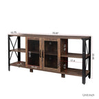 Meuble TV pour salon, meuble TV industriel pour chambre à coucher