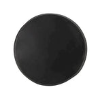 Table d'appoint d'extérieur, motif treillis de 16 pouces, finition béton noir