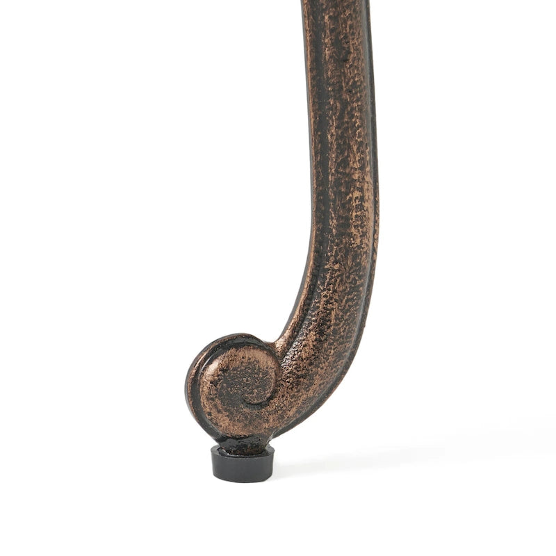 Tables d'appoint d'extérieur, lot de 2, tables d'appoint carrées pour terrasse, tables de chevet avec plateau en treillis tressé