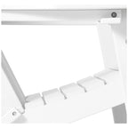 Chaise Adirondack d'extérieur Polytrends Alvaro avec porte-gobelet