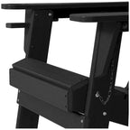 Chaise Adirondack d'extérieur Polytrends Alvaro avec porte-gobelet