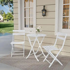 Ensemble bistro pliable pour terrasse extérieure, bar, jardin, arrière-cour