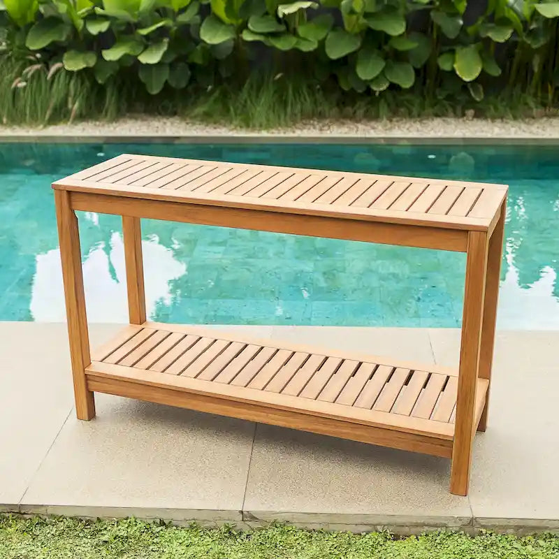 Console de jardin en teck Paxton Cambridge Casual