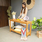 Console de jardin en teck Paxton Cambridge Casual