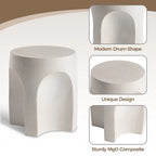 Table d'appoint d'extérieur COSIEST, Table d'appoint en béton